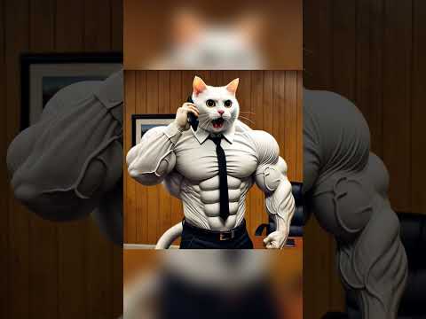 White kitten was kidnap #batman #cat#growupmyaccount #funny #fyp#trending #shorts