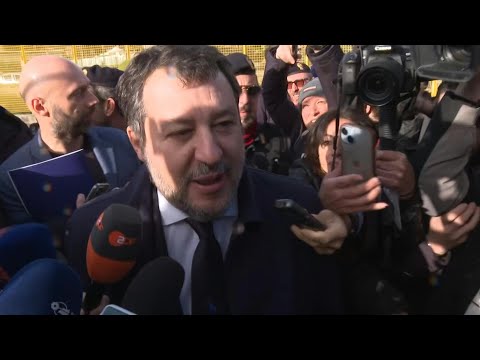 Italy's deputy PM Salvini 'proud' of actions ahead of migrant trial verdict | AFP