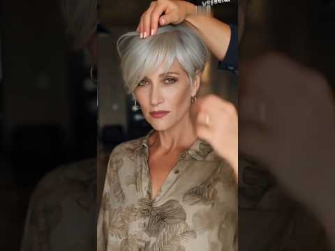 Pixie for a Lady Over 50 #haircut