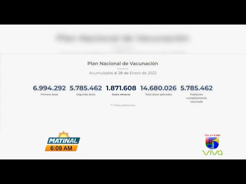 Gobierno pospone medidas restrictivas sobre la vacunación y retira fideicomiso Punta Catalina