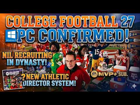 College Football 27 PC Release CONFIRMED?! Huge NIL & Dynasty Leaks!
