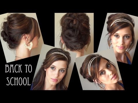 3 Easy No Heat Back To School Hairstyles - UCwrr3IkHMeDIAj7zjq17qoA