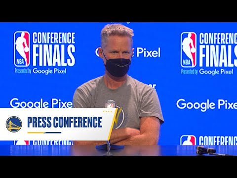 Warriors Talk | Steve Kerr Previews Game 1 of Western Conference Finals - May 17, 2022 video clip
