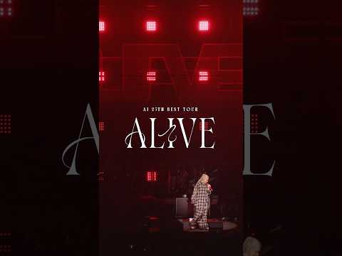 2026.09.23 (Wed) OUT『AI 25th best tour ←ALIVE→』 #AI #アイ #ALIVE