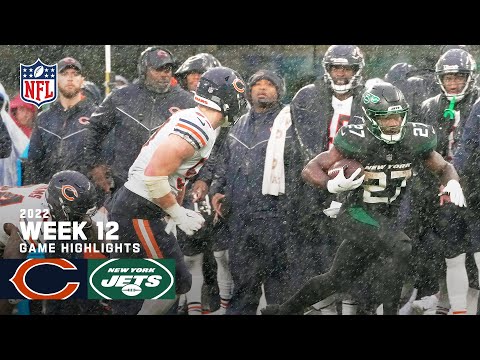 Chicago Bears vs. New York Jets | 2022 Week 12 Game Highlights video clip
