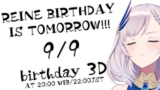 【#ReineMEPtember2025】It's So SOON!? Talking & Birthday Countdown【Pavol