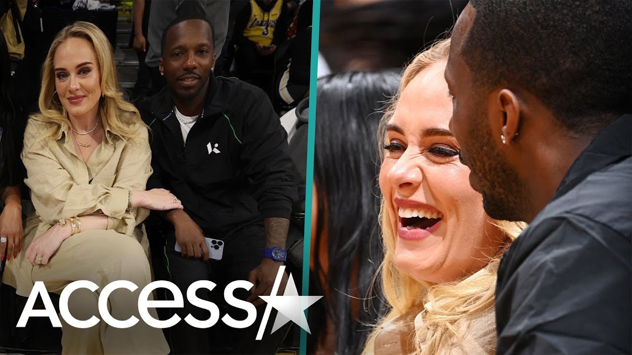 Adele & Rich Paul Have RARE Date At NBA Playoff Game