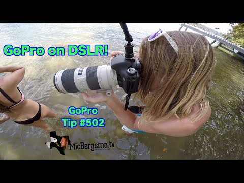 Friction Arm and GoPro on DSLR camera - GoPro Tip #502 - UCTs-d2DgyuJVRICivxe2Ktg