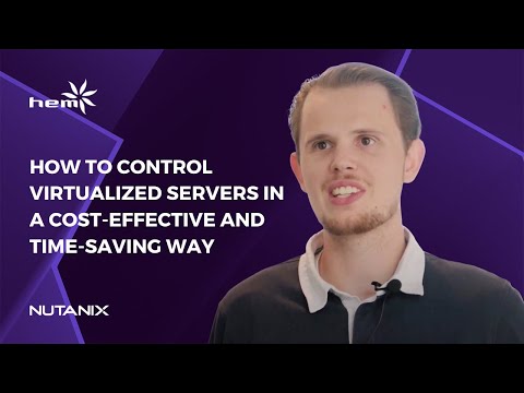 How Halmstad Energi och Miljö control their virtualized servers using Nutanix AHV