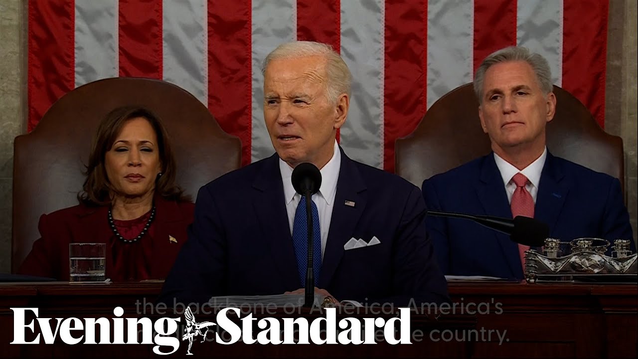 Joe Biden calls for unity and gets heckled in State of the Union address
