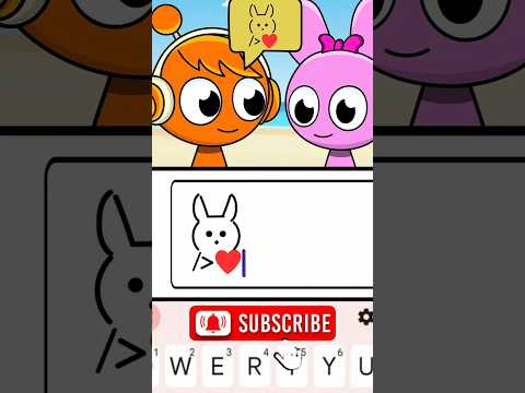 ZIGZO creating symbol charector For PINKY #freinds