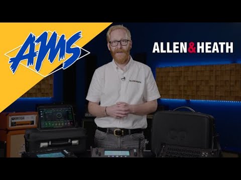 Mix Smarter, Sound Better & Work Faster with the all New Allen & Heath CQ Series Digital Mixers