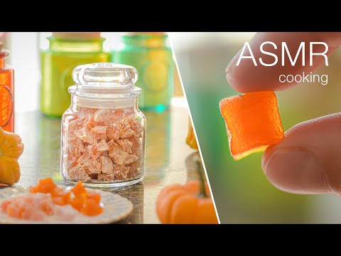 PUMPKIN CANDY recipe | how to make candied pumpkin | pumpkin preserves delights | ASMR cooking