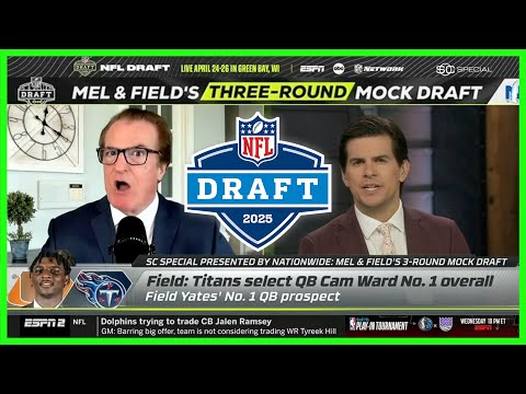 2025 NFL Mock Draft - 3 Rounds (Mel Kiper & Field Yates)