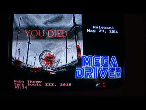 MegaDriver 20+ Years Of Game Metal Sega Genesis Cartridge Showcase