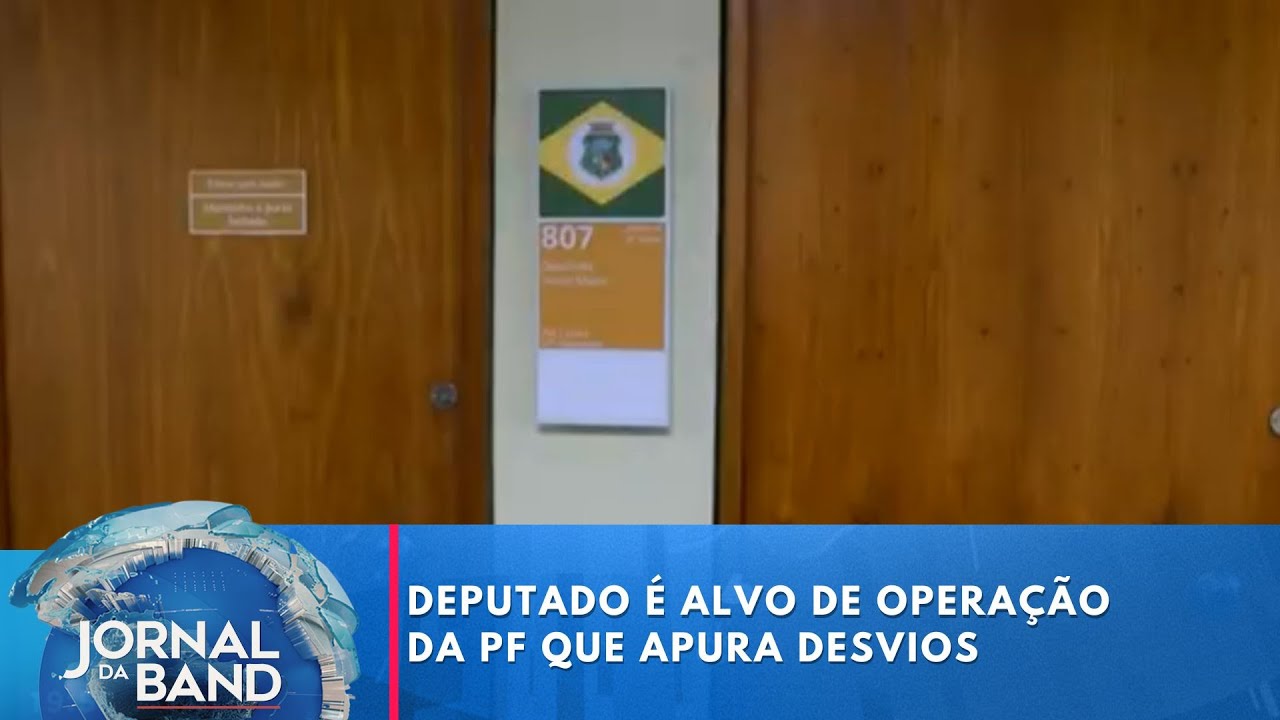 Deputado é alvo de operação da PF que apura desvios | Jornal da Band