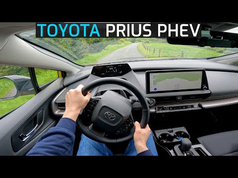 2024 TOYOTA PRIUS PLUG-IN HYBRID 223 HP POV TEST DRIVE