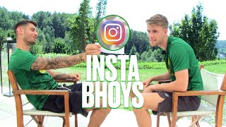 Insta Bhoys: Nir Bitton & Kris Ajer in Austria