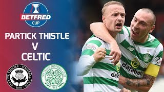 Partick Thistle 1-3 Celtic | Two Late Goals Win it For Celtic | Betfred Cup Round 2