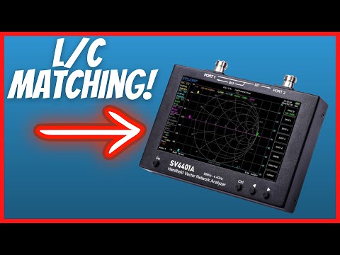 L/C Network Matching with a NanoVNA