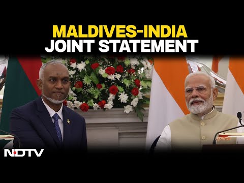 LIVE: Joint Press Statements PM Modi, Maldivian Prez Muizzu | Exchange of MoUs | India-Maldives
