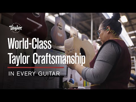 Taylor Guitars | World-Class Taylor Craftsmanship In Every Guitar