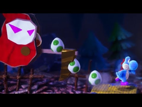 Yoshi's Crafted World - 100% Walkthrough - Haunted Maker Mansion - Front & Flip Side - UCF1EGrZiEfEP7bsa3AFJrJA