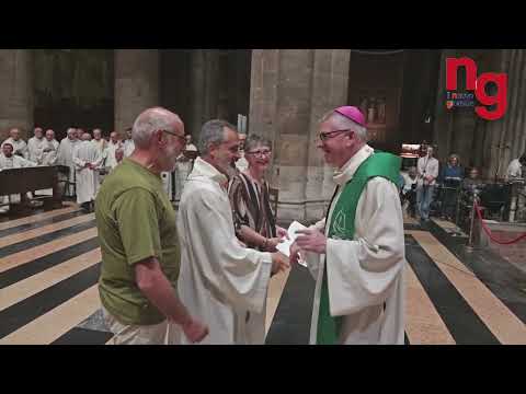 CONSEGNA delle LETTERE al termine della VISITA PASTORALE