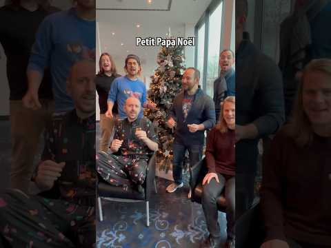 The best selling song in France is a Christmas song! #petitpapanoel #xmas #christmasmusic #acappella