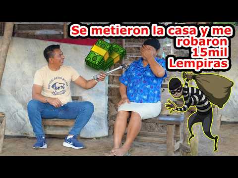 Última hora le han robado a doña Vilma 15 mil Lempiras, se le metieron a la casa a robar - Ediciones