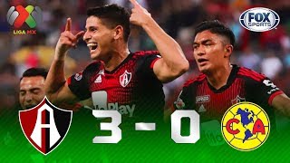 Atlas - América [3-0] | GOLES | Jornada 7 | Liga MX