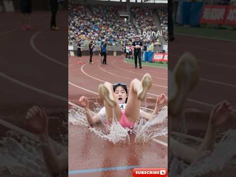 질주 본능, 육상 여제의 폭발적인 스피드 💥🏃‍♀️ 탄탄한 근육과 강렬한 눈빛의 완벽한 조화👟#shorts #육상 #올림픽 #ailookbook #sports #運動員 #アスリート