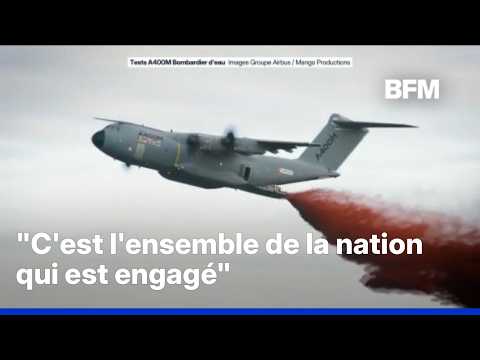 INFO BFMTV - Le Premier ministre a demandé aux armées de faire opérer l’A400M ce samedi en Gironde