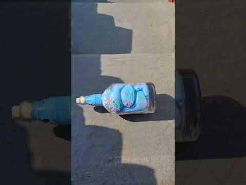 Breaking glass Bottles! Crushing Crunchy & Soft things #shorts #asmr #satisfying #asmrsounds