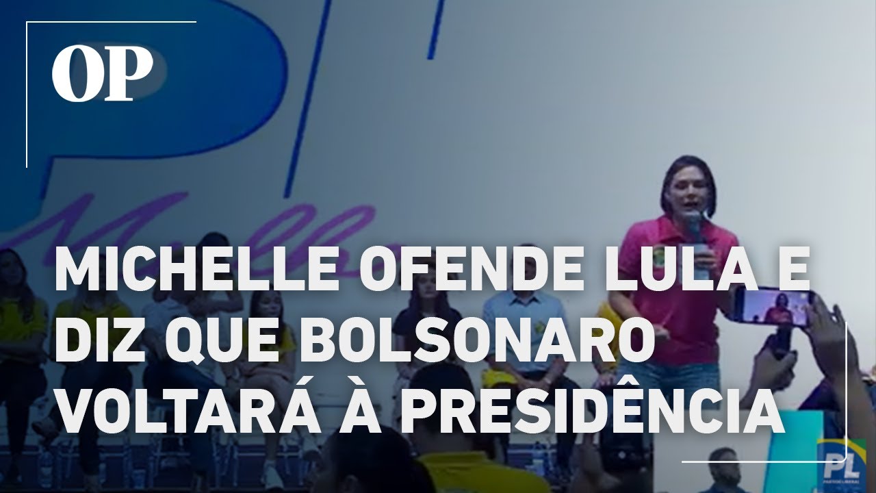Michelle chama Lula de pinguço e diz no Nordeste que votar mais de uma vez no PT é burrice