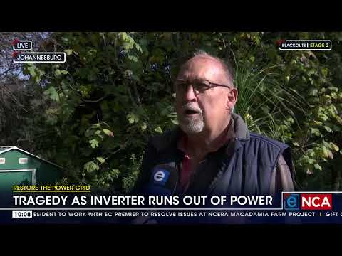 Restore the power grid | Toddler dies after inverter battery dies