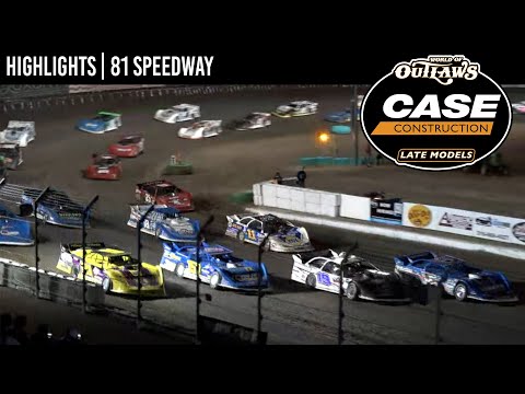 World of Outlaws CASE Late Models at 81 Speedway October 22, 2022 | HIGHLIGHTS - dirt track racing video image