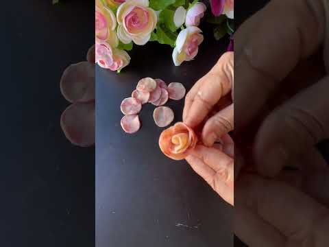 Rose pitha.#rose #পিঠা #pitha #short