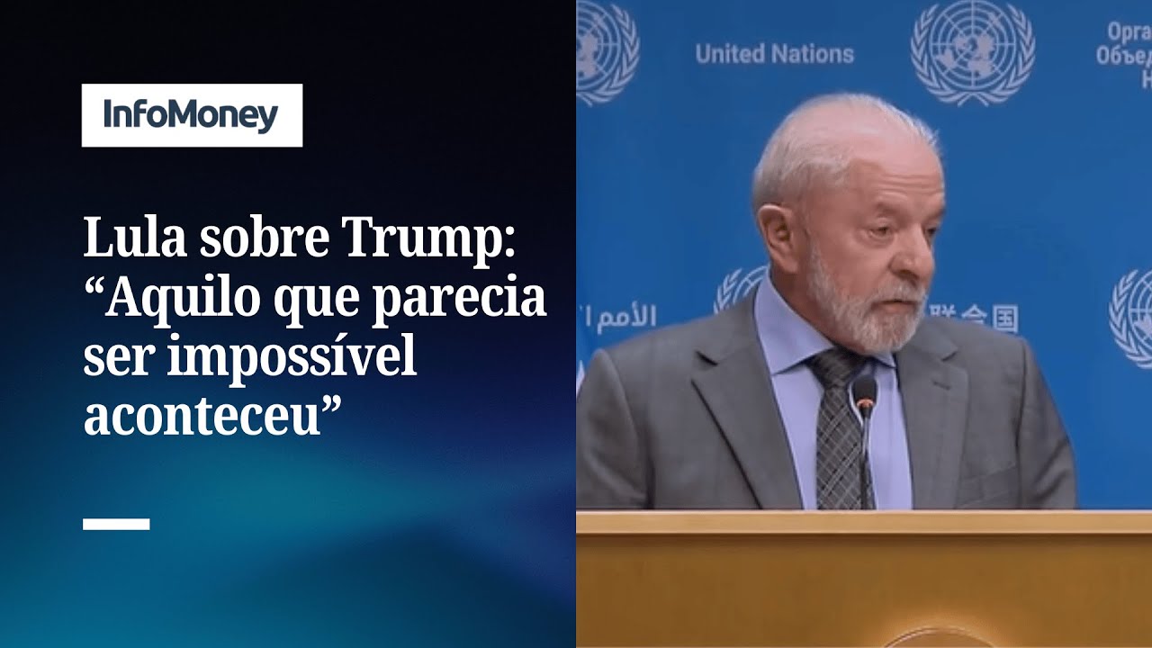 ASSISTA Lula diz estar feliz com qúimica com Trump o impossível aconteceu | InfoMoney News