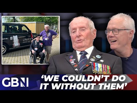 'They gave the ultimate sacrifice' | Taxi charity takes veterans on FREE 6-day trip to honour D-Day
