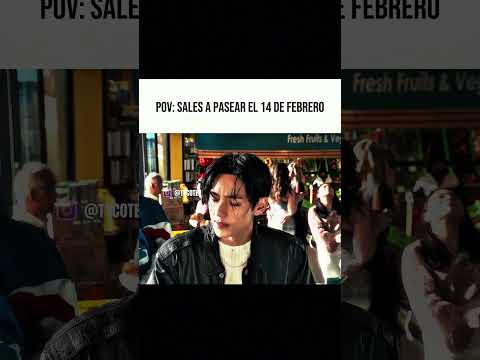 Sales a pasear el 14 de febrero #bts #sanvalentin #14defebrero #shorts