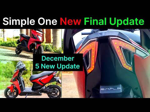 ⚡ Simple one December New Update | 5 New Coming update | Delivery Soon | ride with mayur