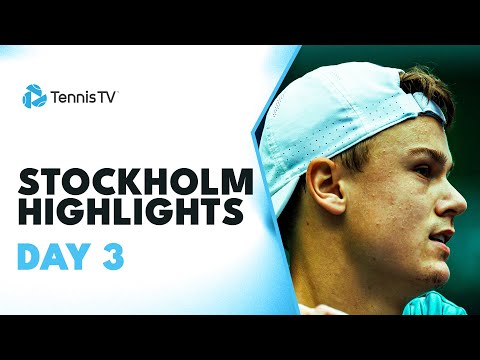 Kecmanovic Upsets Rune; Monfils And More In Action! | Stockholm 2023 Highlights Day 3