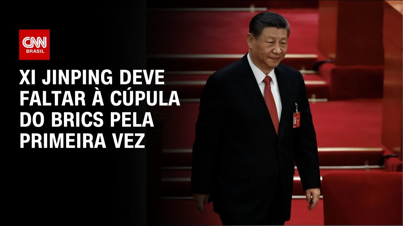 Xi Jinping não estará na Cúpula do Brics pela primeira vez | CNN ARENA