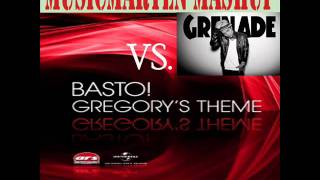 Basto! - Gregory's theme vs. Bruno Mars - Grenade (Musicmarten mashup)+ download link