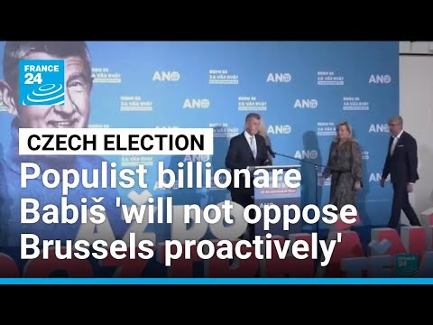 Populist billionaire Babiš 'joined politics for business', will not proactively oppose Brussels