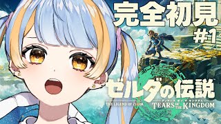 【ゼルダの伝説 ティアーズ オブ ザ キングダム】♯1二年ぶり！完全初見でハイラルを駆け回る！【I-STREAM/橙雨ラナ】