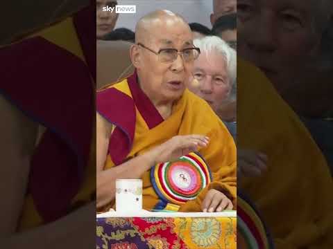Richard Gere at Dalai Lama's 90th