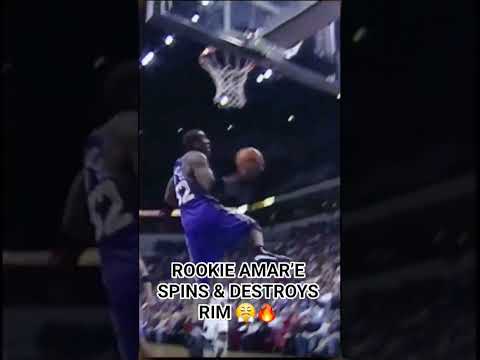 Rookie Amar'e Stoudemire Drops 38 & Spins for a Monster Dunk! 2002 Highlight #NBA#Shorts