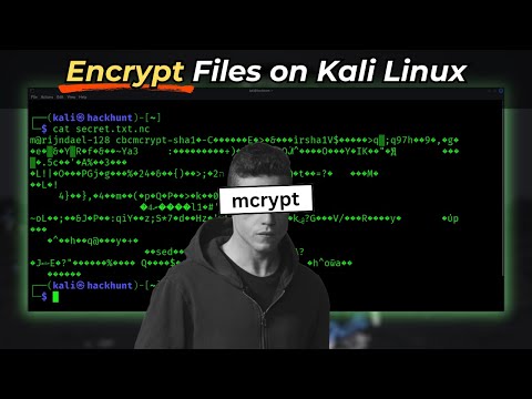 How Hackers Encrypt/Decrypt Files in Kali Linux